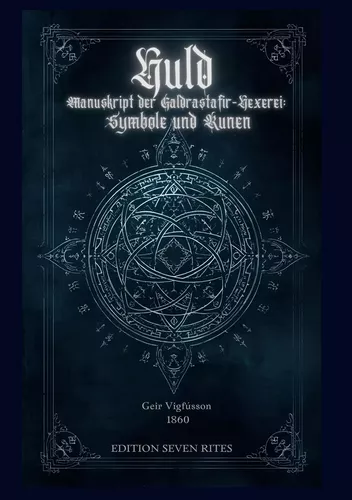 Huld-Manuskript der Galdrastafir-Hexerei