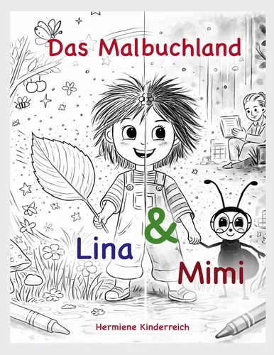 Ich bin ein Malbuch Lina & Mimi