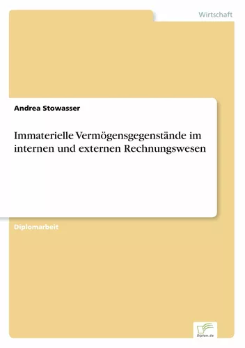 Immaterielle Vermögensgegenstände im internen und externen Rechnungswesen