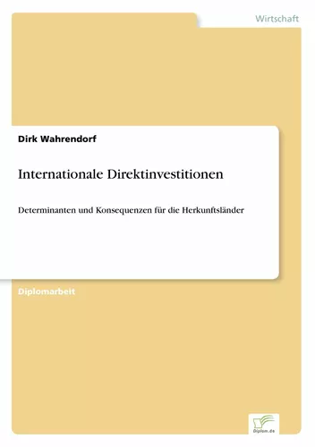 Internationale Direktinvestitionen