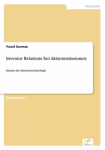 Investor Relations bei Aktienemissionen