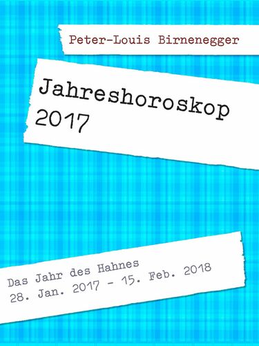 Jahreshoroskop 2017