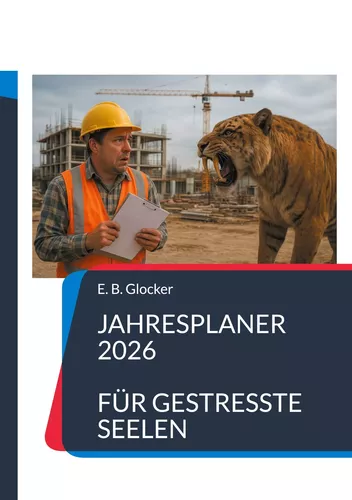 Jahresplaner 2026 für gestresste Seelen