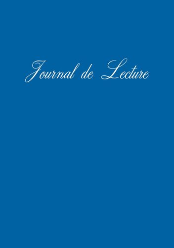 Journal de lecture