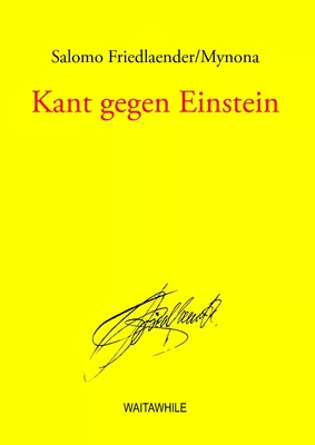 Kant gegen Einstein