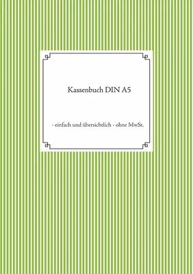 Kassenbuch DIN A5