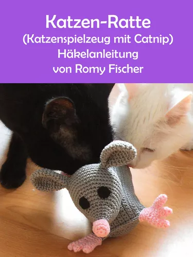 Katzen-Ratte (Katzenspielzeug mit Catnip)
