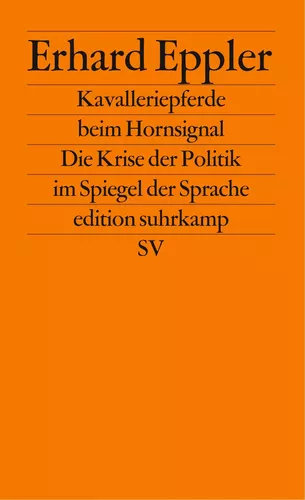 Kavalleriepferde beim Hornsignal