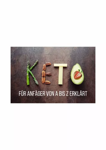 Keto für Anfänger von A bis Z Erklärt