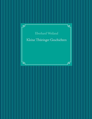 Kleine Thüringer Geschichten