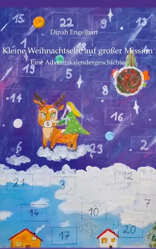 Kleine Weihnachtselfe auf großer Mission