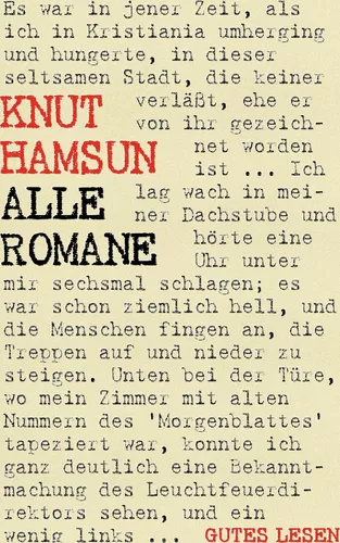 Knut Hamsun - Alle Romane
