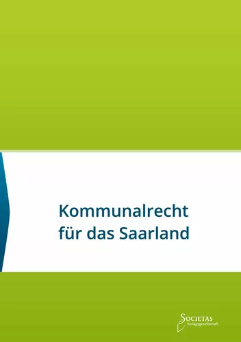 Kommunalrecht für das Saarland