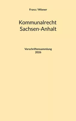 Kommunalrecht Sachsen-Anhalt