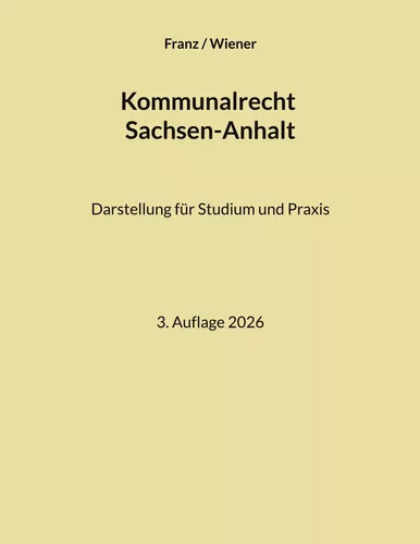 Kommunalrecht Sachsen-Anhalt