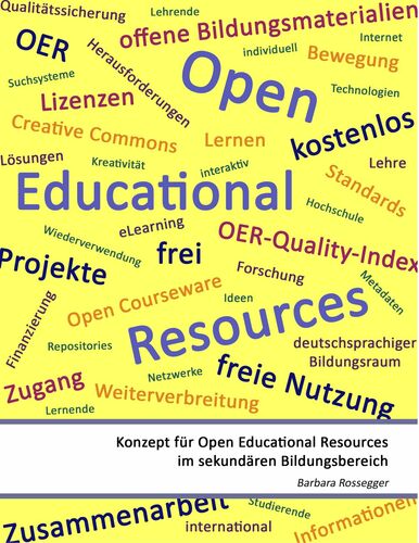 Konzept für Open Educational Resources im sekundären Bildungsbereich