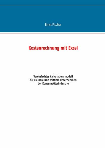 Kostenrechnung mit Excel