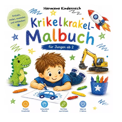 Krikelkrakel Malbuch