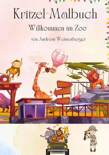 Kritzel und Malbuch