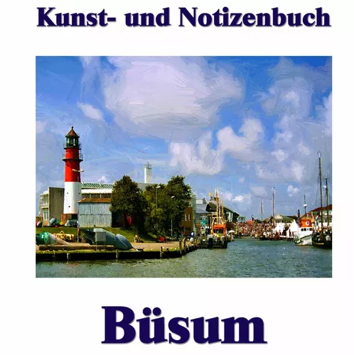 Kunst- und Notizenbuch Büsum