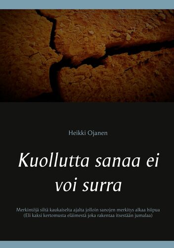 Kuollutta sanaa ei voi surra