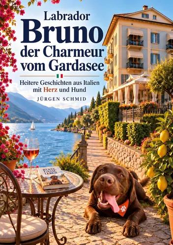 Labrador Bruno - der Charmeur vom Gardasee