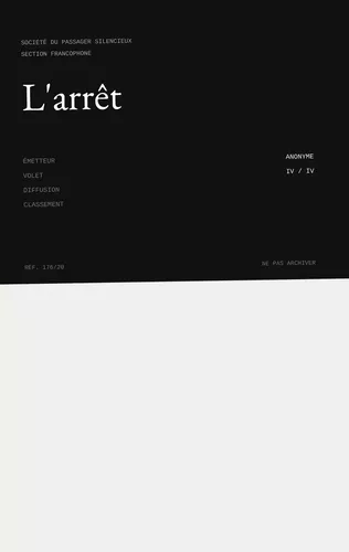 L'arrêt