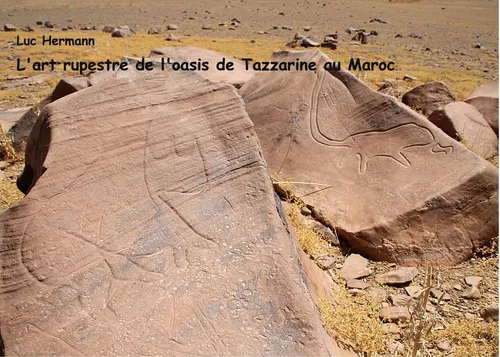 L'art rupestre de l'oasis de tazzarine au maroc