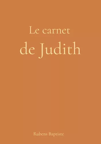 Le carnet de Judith