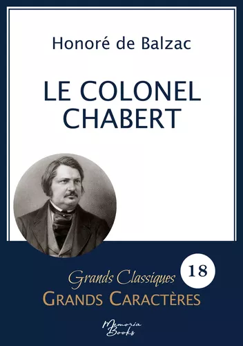 Le Colonel Chabert en grands caractères