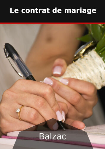 Le contrat de mariage