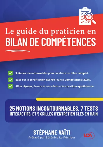 Le guide du praticien en bilan de compétences