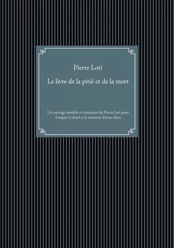 Le livre de la pitié et de la mort