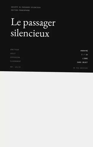 Le passager silencieux