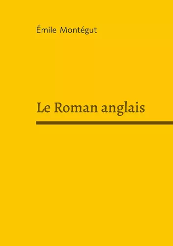 Le Roman anglais
