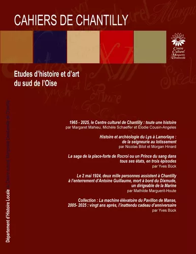 Les Cahiers de Chantilly n°18