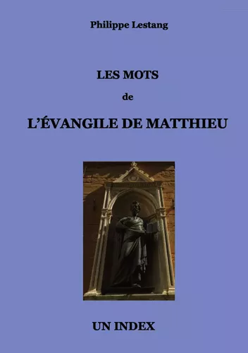 Les mots de l'évangile de Matthieu
