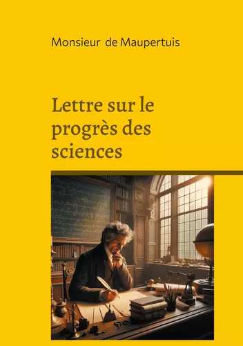 Lettre sur le progrès des sciences