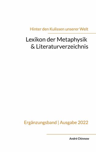 Lexikon der Metaphysik & Literaturverzeichnis