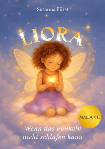 Liora - Wenn das Funkeln nicht schlafen kann - Malbuch
