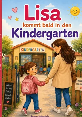 Lisa kommt bald in den Kindergarten