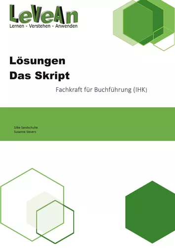Lösungen zum Skript Fachkraft für Buchführung (IHK)