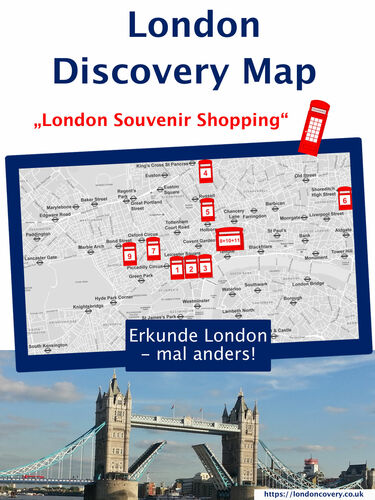 London Discovery Map - der etwas andere London Guide