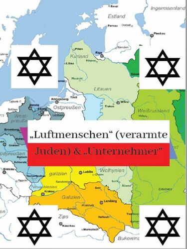 Luftmenschen (verarmte Juden) & Unternehmer Juden in den polnischen Gebieten