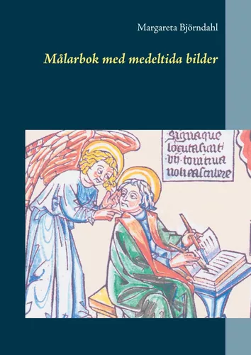 Målarbok med medeltida bilder