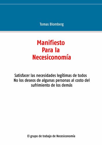 Manifiesto Para la Necesiconomía