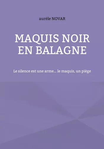 Maquis noir en balagne