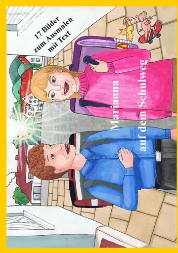 Marianna auf dem Schulweg