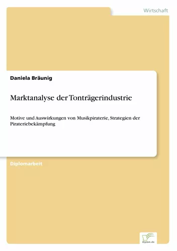 Marktanalyse der Tonträgerindustrie