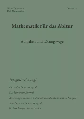 Mathematik für das Abitur